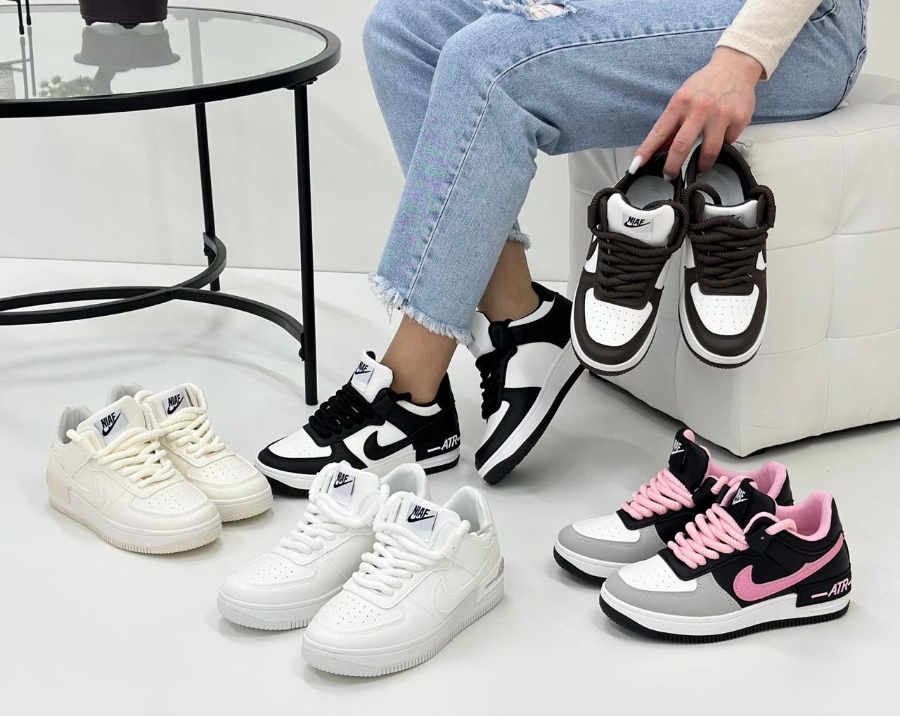 Женские весенние кроссовки FASHION SO-241-90 (8 пар в коробе, размер 36-41)