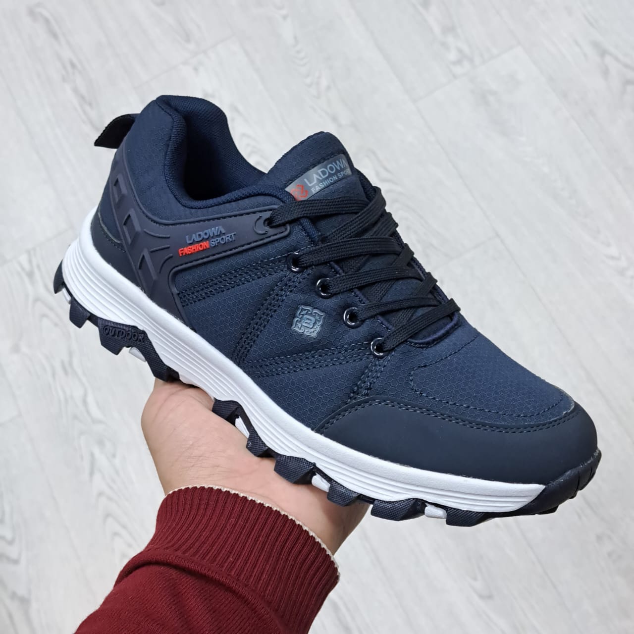 Мужские весенние кроссовки FASHION SO-230-194 (8 пар в коробе, размер 41-46)