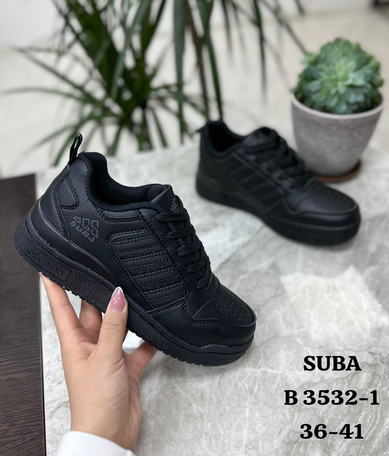 Мужские весенние кроссовки SUBA SO-223-47 (8 пар в коробе, размер 36-41)