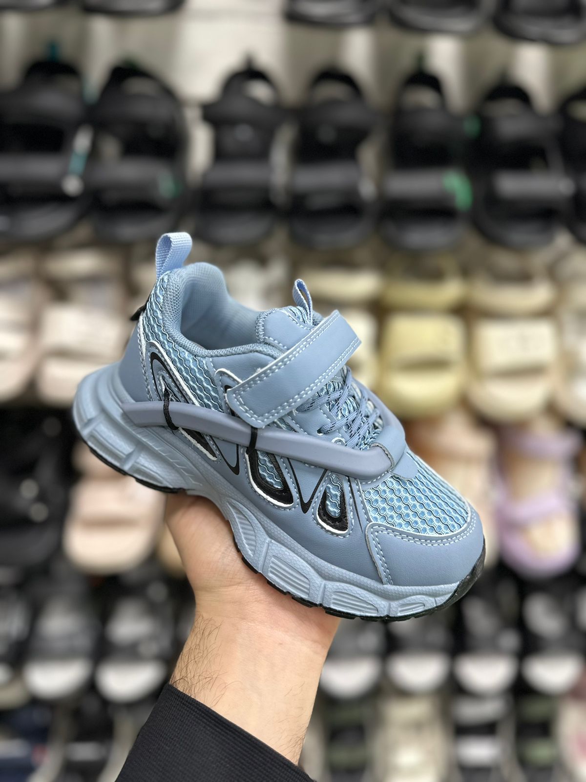 Детские кроссовки  FASHION SO-265-119 (8 пар в коробе, 32-37 размер)