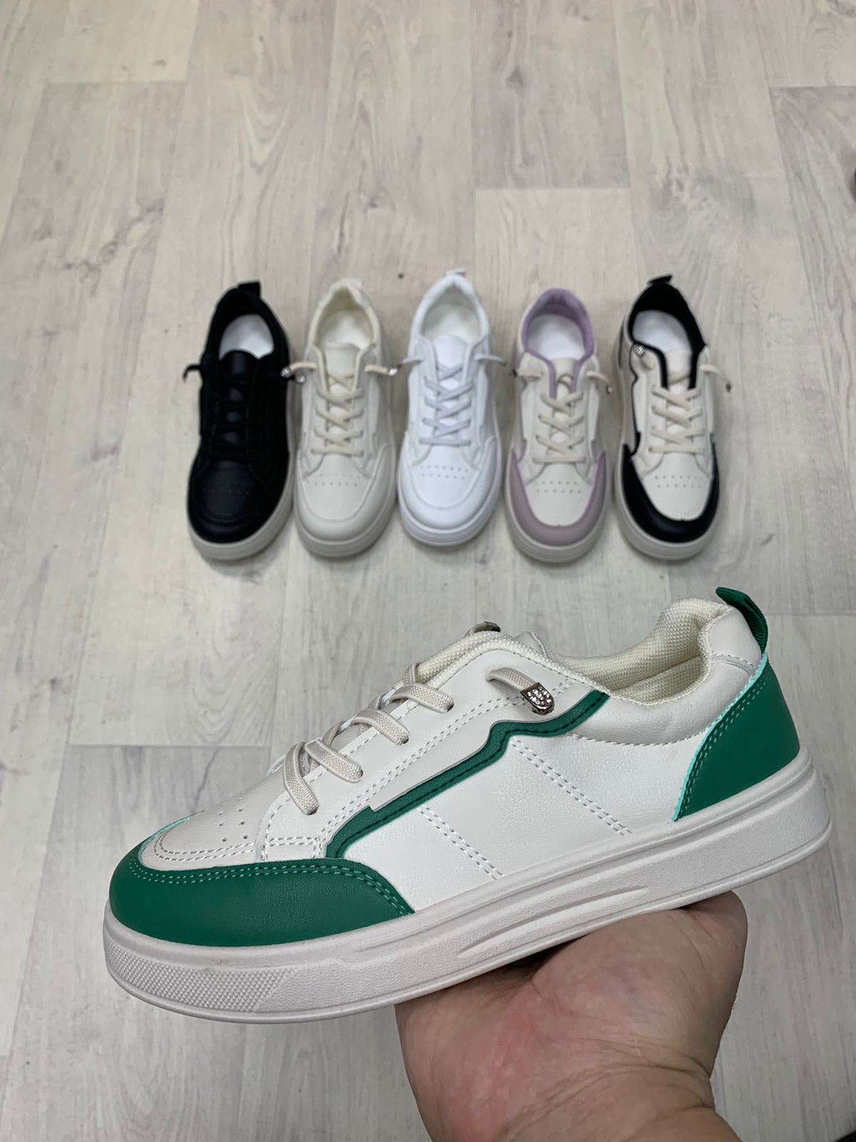 Женские весенние кроссовки MEITESI SO-224-100 (10 пар в коробе, размер 36-41)