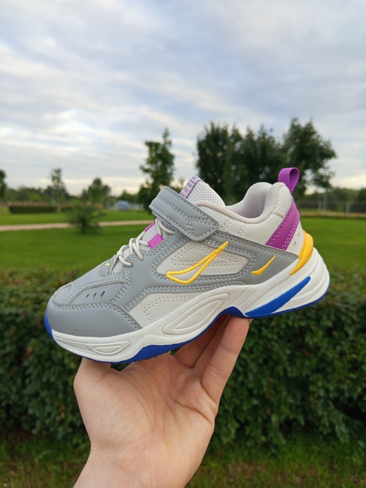 Детские кроссовки  FASHION SO-263-62 (8 пар в коробе, 32-37 размер)