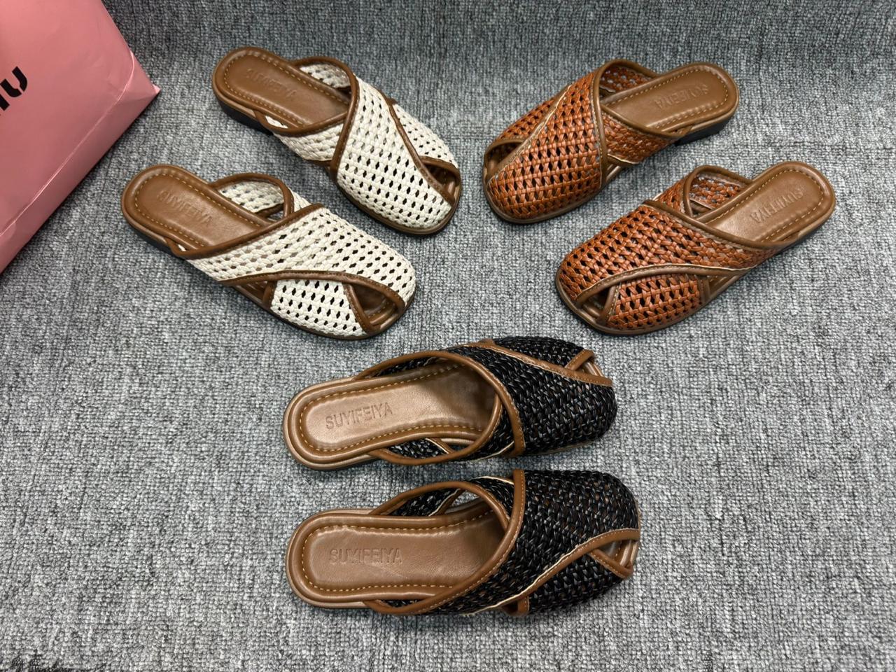 Женские шлепанцы  SUFINA SO-255-62 (8 пар в коробе, 36-41 размер)