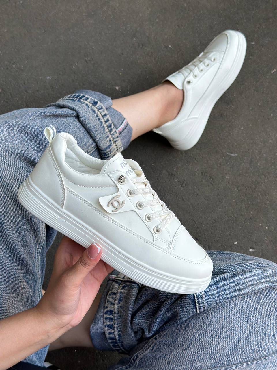 Женские кроссовки  FASHION SO-262-189 (8 пар в коробе, 37-41 размер)