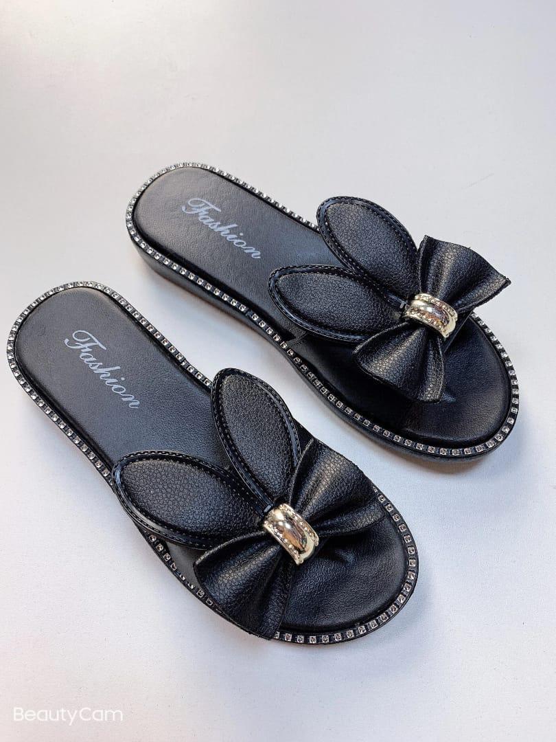 Женские летние шлепанцы FASHION SO-220-119 (12 пар в коробе, размер 36-41)