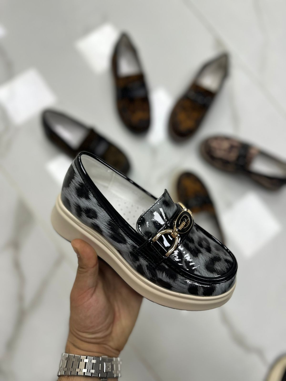 Детские туфли  FASHION SO-265-47 (10 пар в коробе, 30-37 размер)