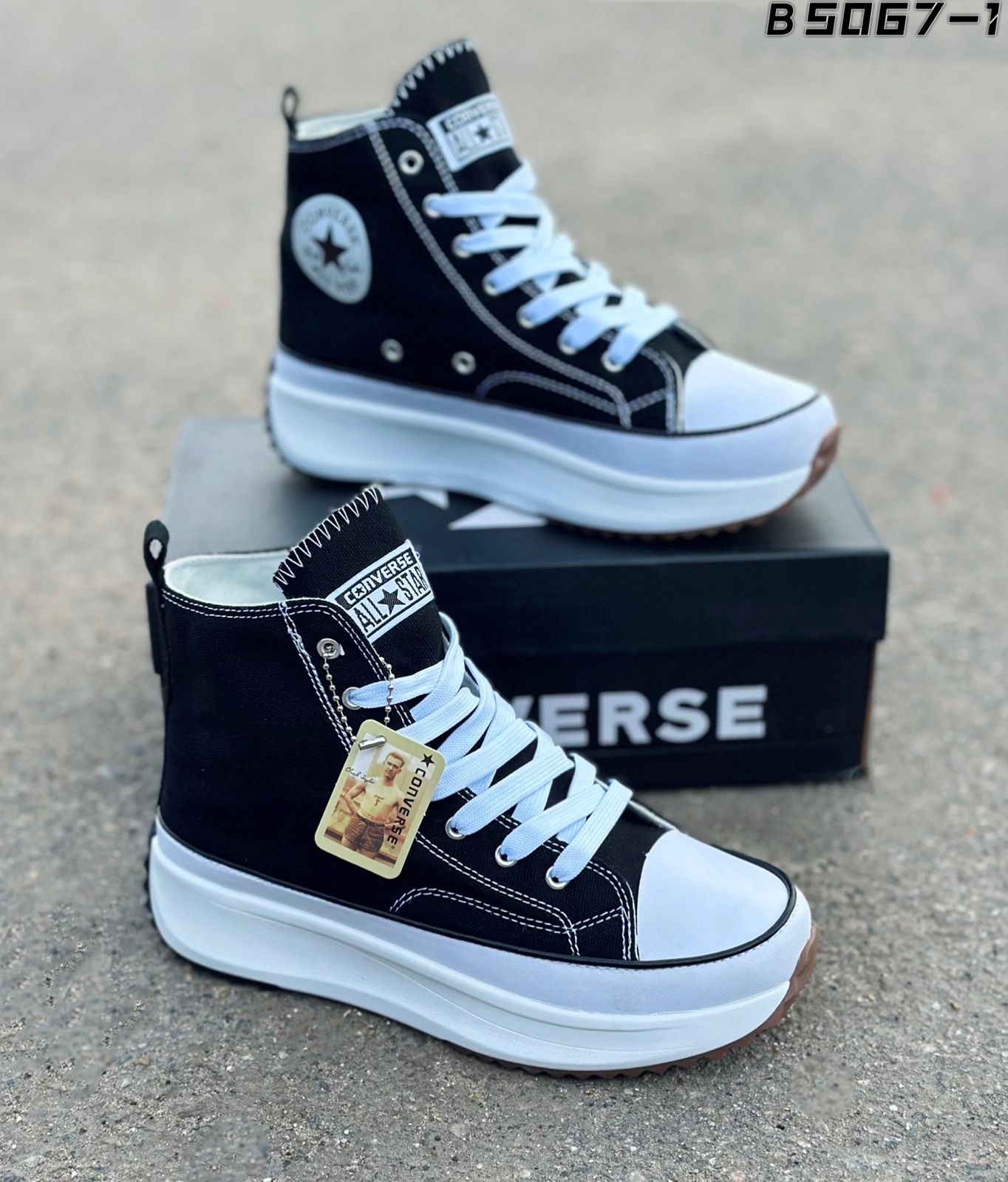 Женские весенние кеды CONVERSE SO-245-66 (8 пар в коробе, размер 36-41)