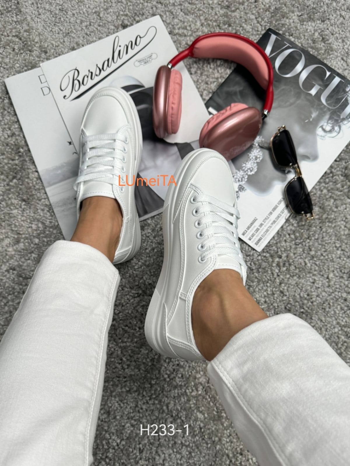 Женские кроссовки  LUTA SO-264-62 (8 пар в коробе, 36-41 размер)