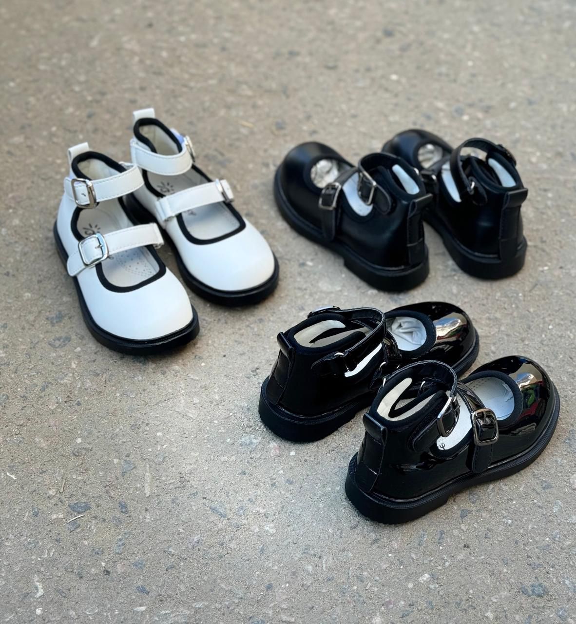 картинка Детские весенние туфли BESSKY SO-242-40 (8 пар в коробе, размер 26-31) от оптового интернет-магазина Shoesopt.by