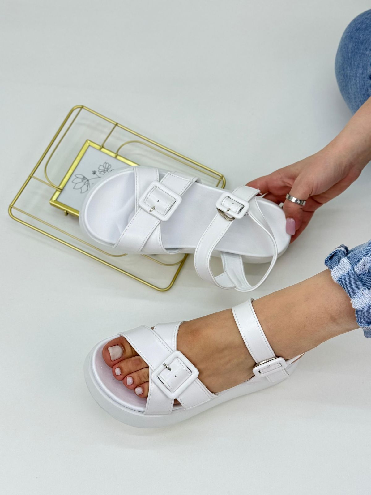 Женские весенние босоножки SUYIFEIYA SO-246-178 (8 пар в коробе, размер 36-41)