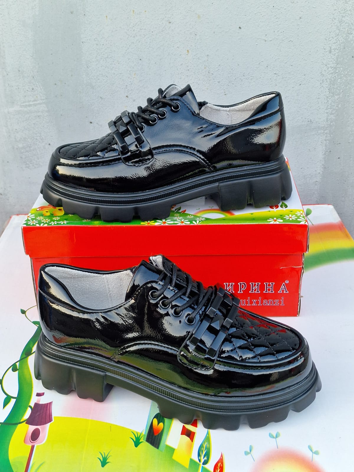 Детские туфли  FASHION SO-263-120 (8 пар в коробе, 33-38 размер)