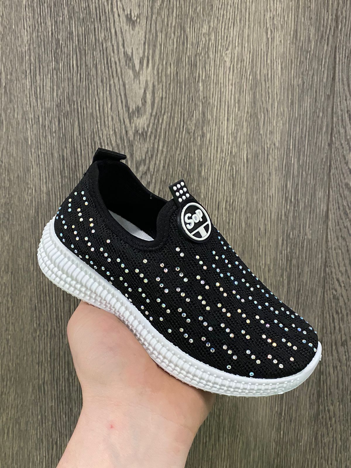 Детские весенние слипоны FASHION SO-239-122 (10 пар в коробе, размер 31-36)