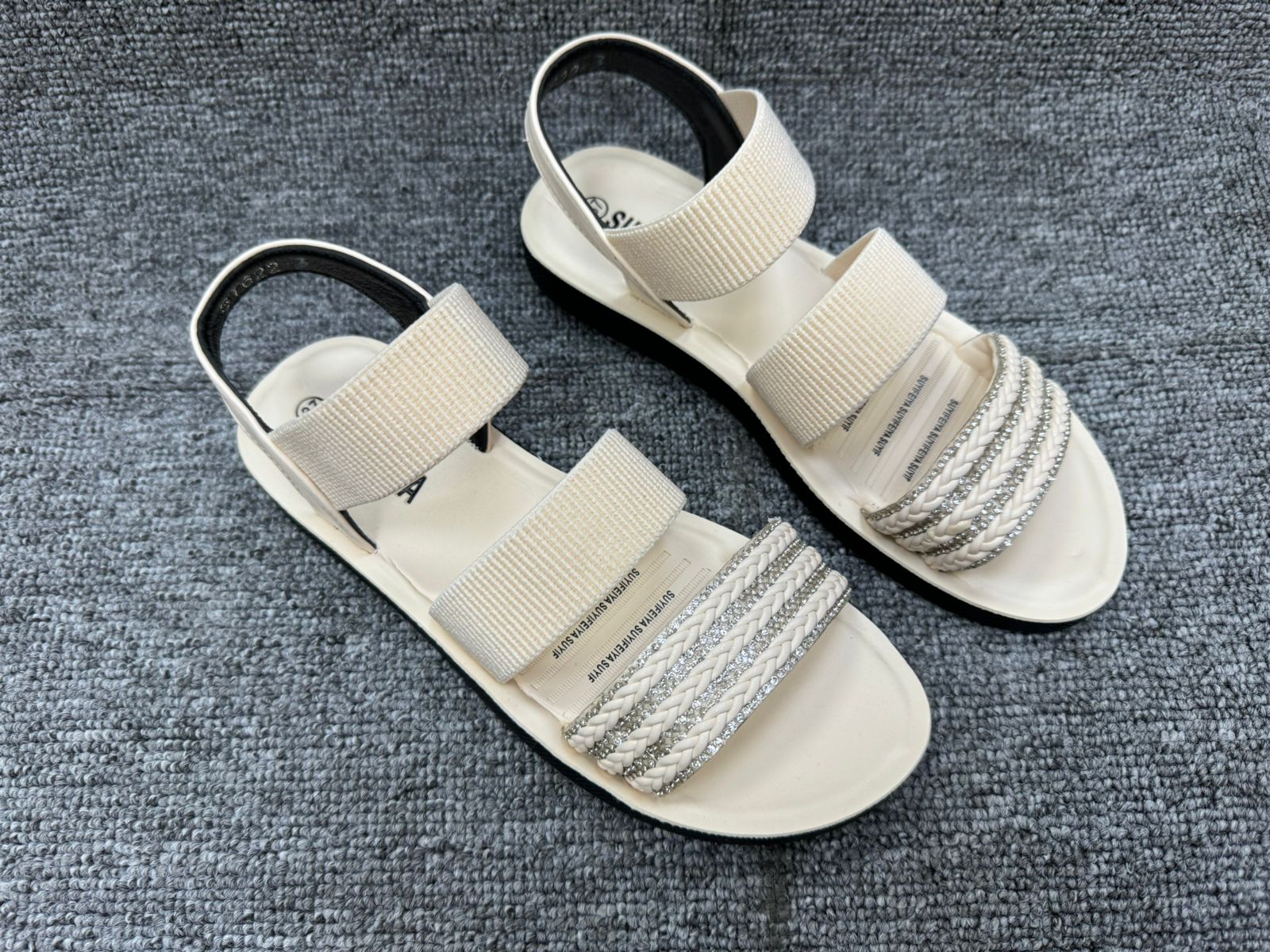 Женские весенние босоножки SUYIFEIYA SO-246-62 (10 пар в коробе, размер 36-41)