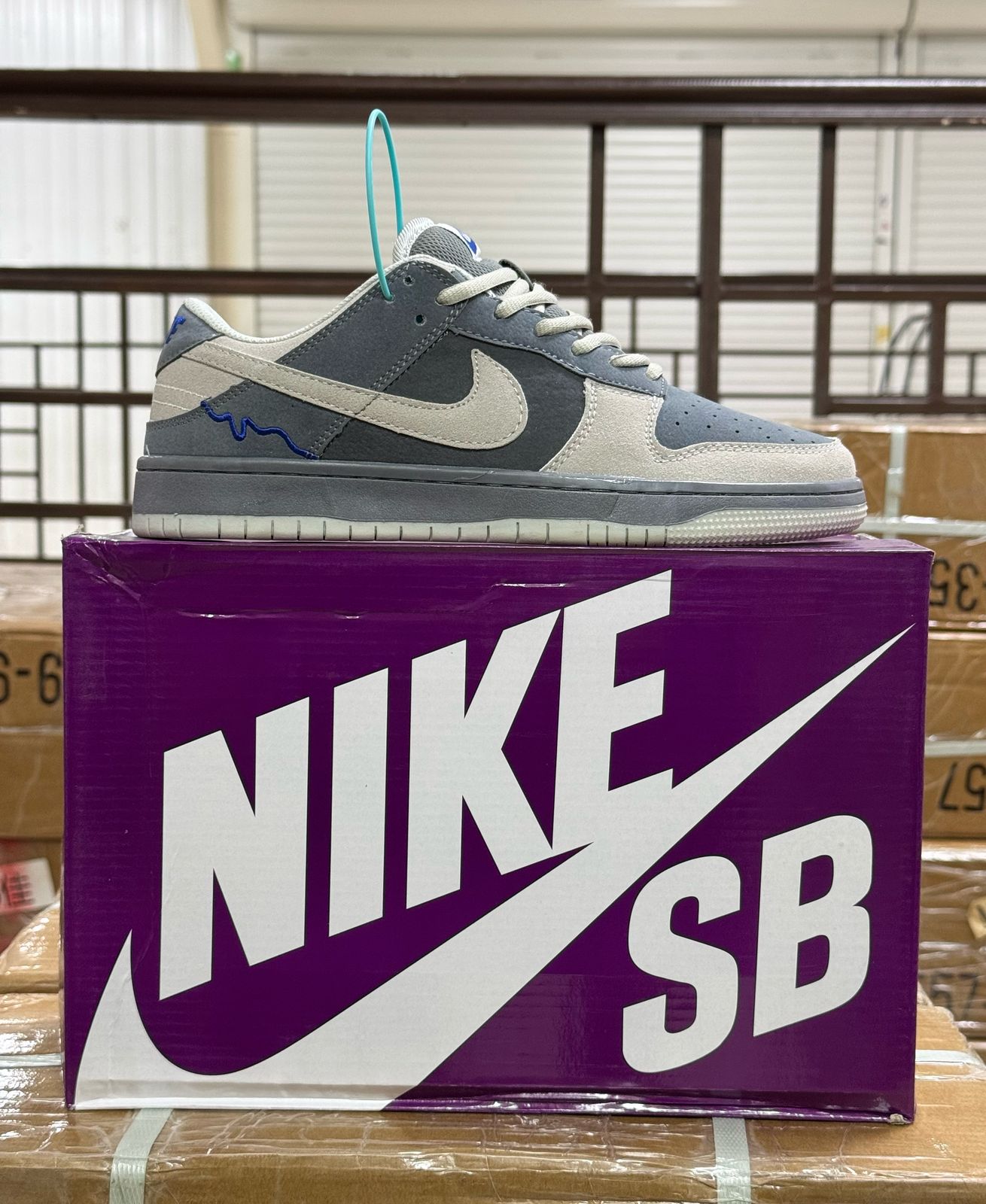 Мужские кроссовки  FASHION SO-252-349 (8 пар в коробе, 41-46 размер)