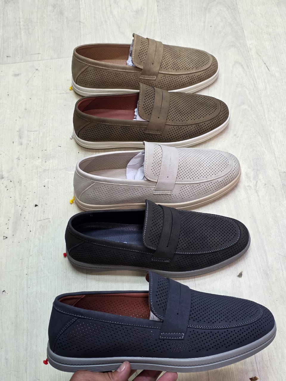 Мужские туфли  FASHION SO-260-42 (8 пар в коробе, 40-45 размер)