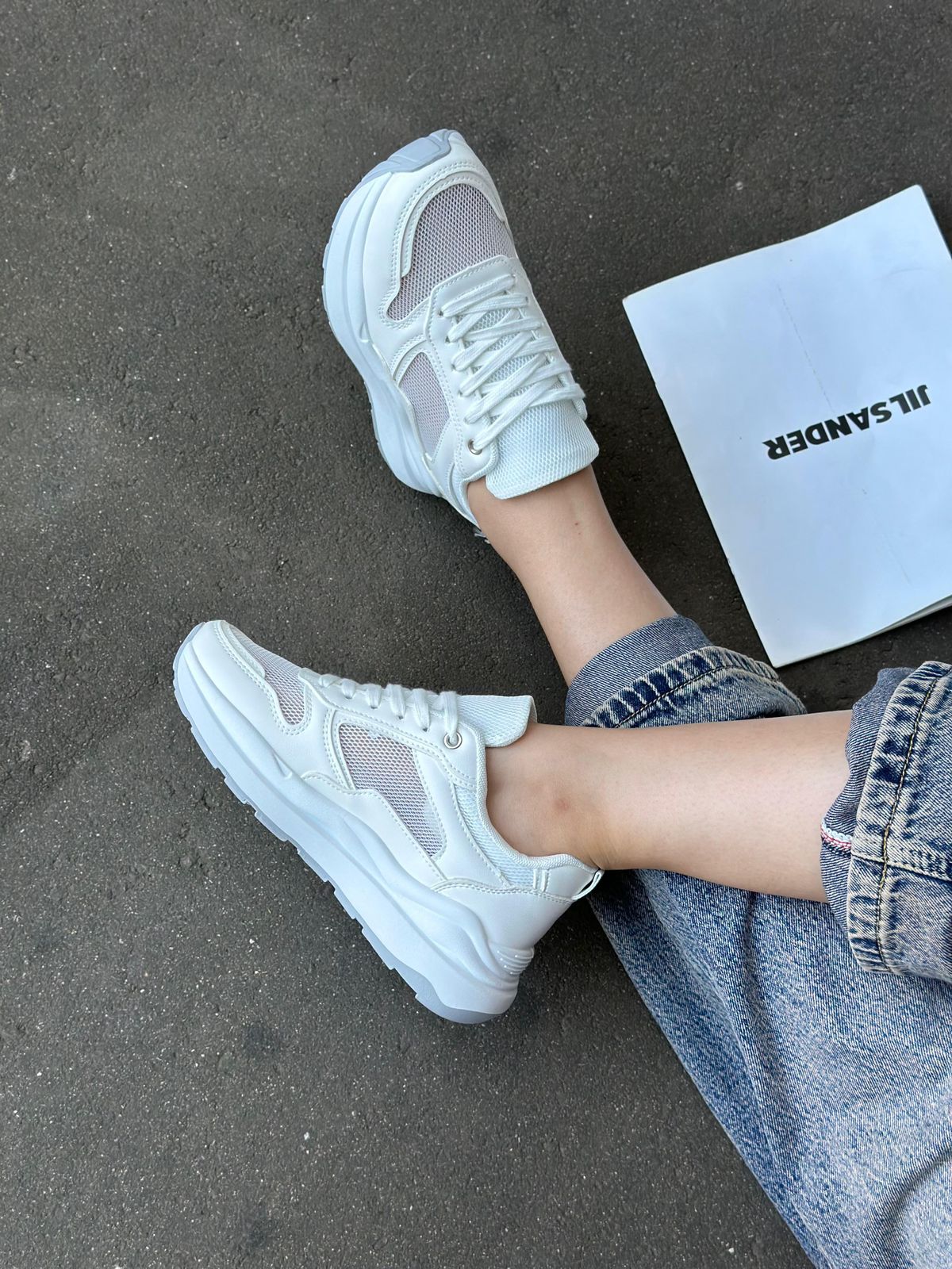 Женские кроссовки  FASHION SO-260-201 (8 пар в коробе, 36-41 размер)