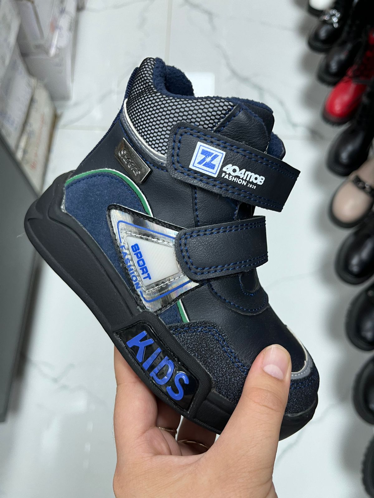 Детские ботинки  МИКАСА SO-251-26 (8 пар в коробе, 27-32 размер)