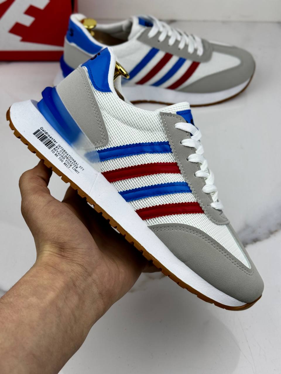 Мужские весенние кроссовки AIR SO-240-231 (8 пар в коробе, размер 41-46)