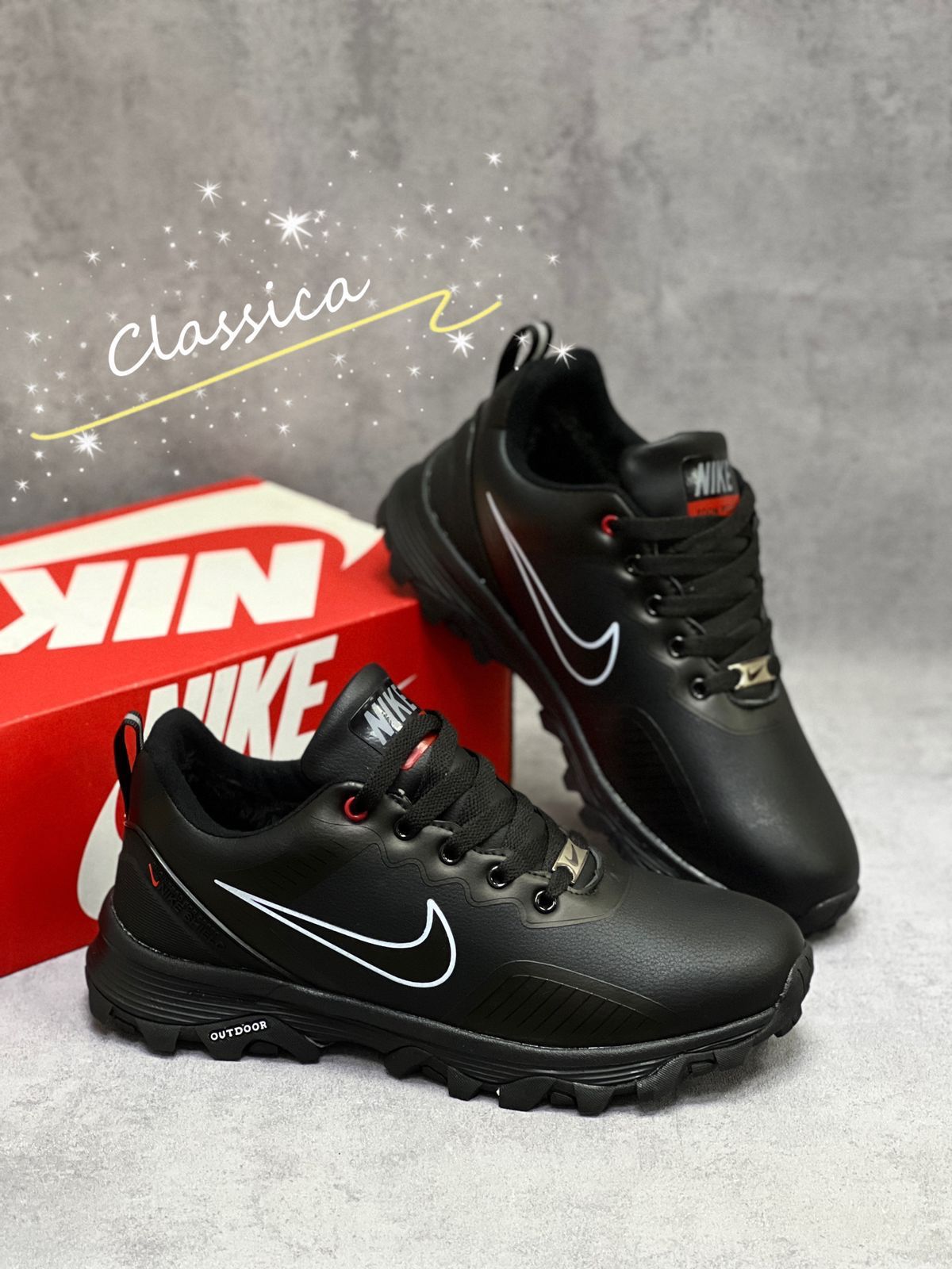 Мужские зимние кроссовки CLASSICA SO-212-39 (8 пар в коробе, размер 41-46)