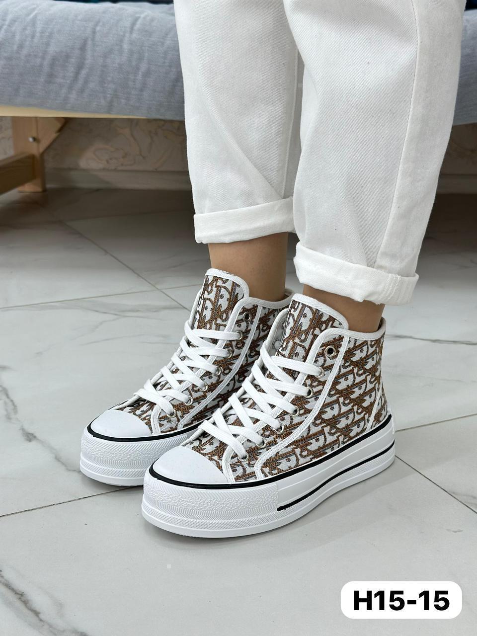 Женские кеды  FASHION SO-252-150 (8 пар в коробе, 36-41 размер)