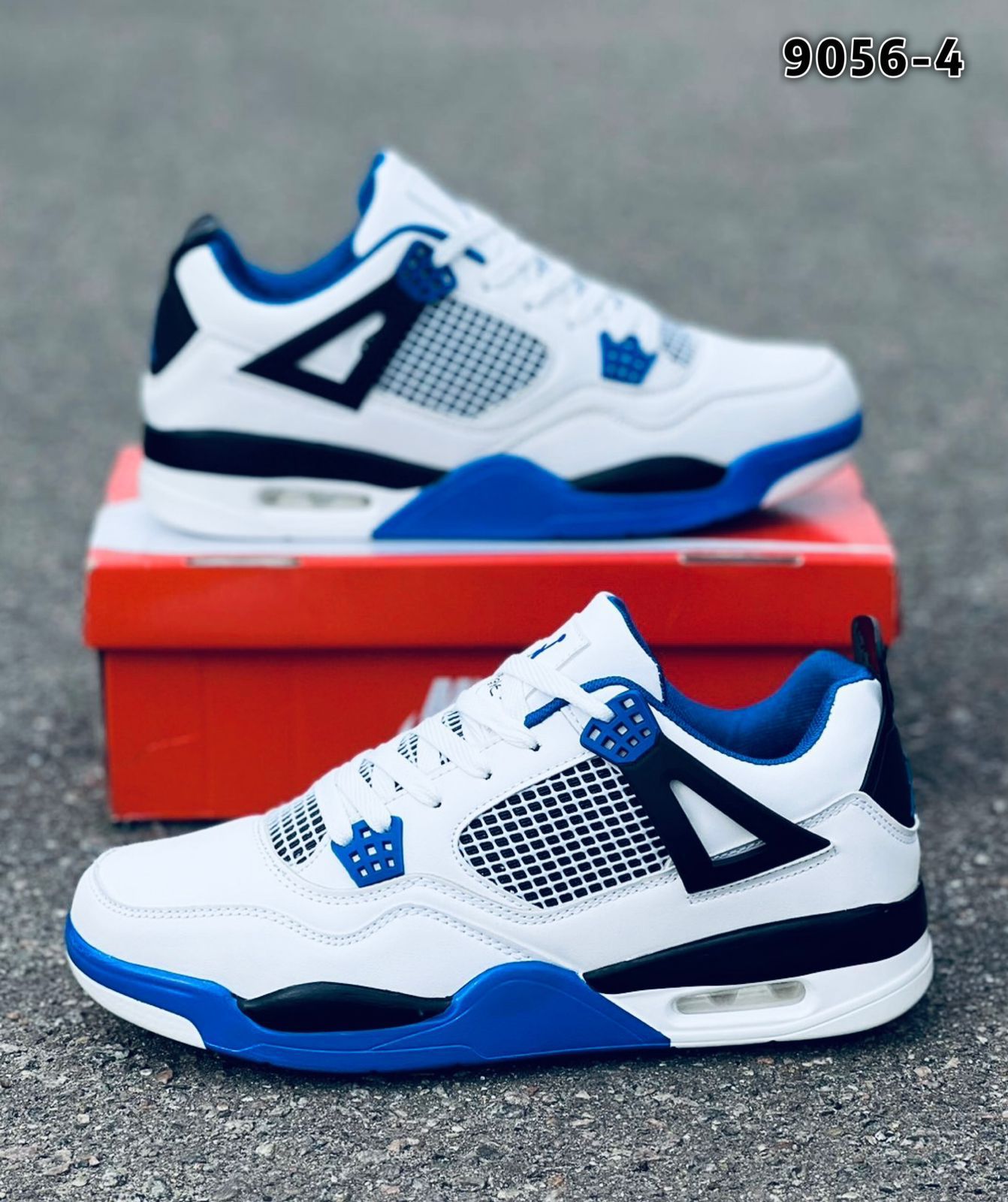 Мужские весенние кроссовки AIR SO-227-136 (8 пар в коробе, размер 41-45)