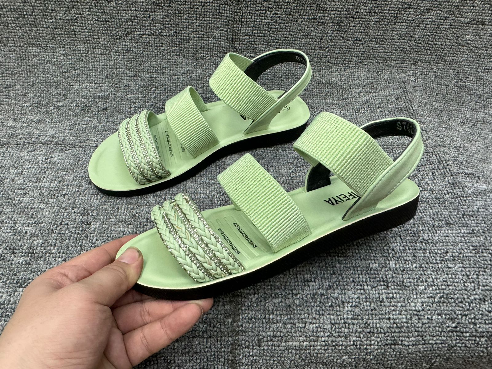 Женские весенние босоножки SUYIFEIYA SO-246-57 (10 пар в коробе, размер 36-41)