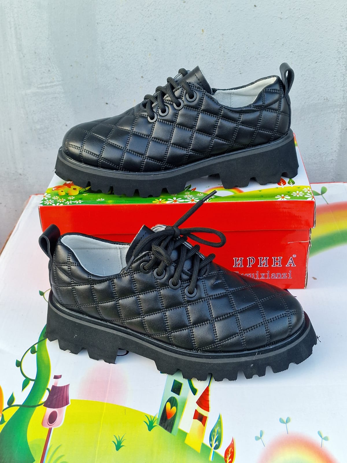 Детские туфли  FASHION SO-263-143 (8 пар в коробе, 33-38 размер)