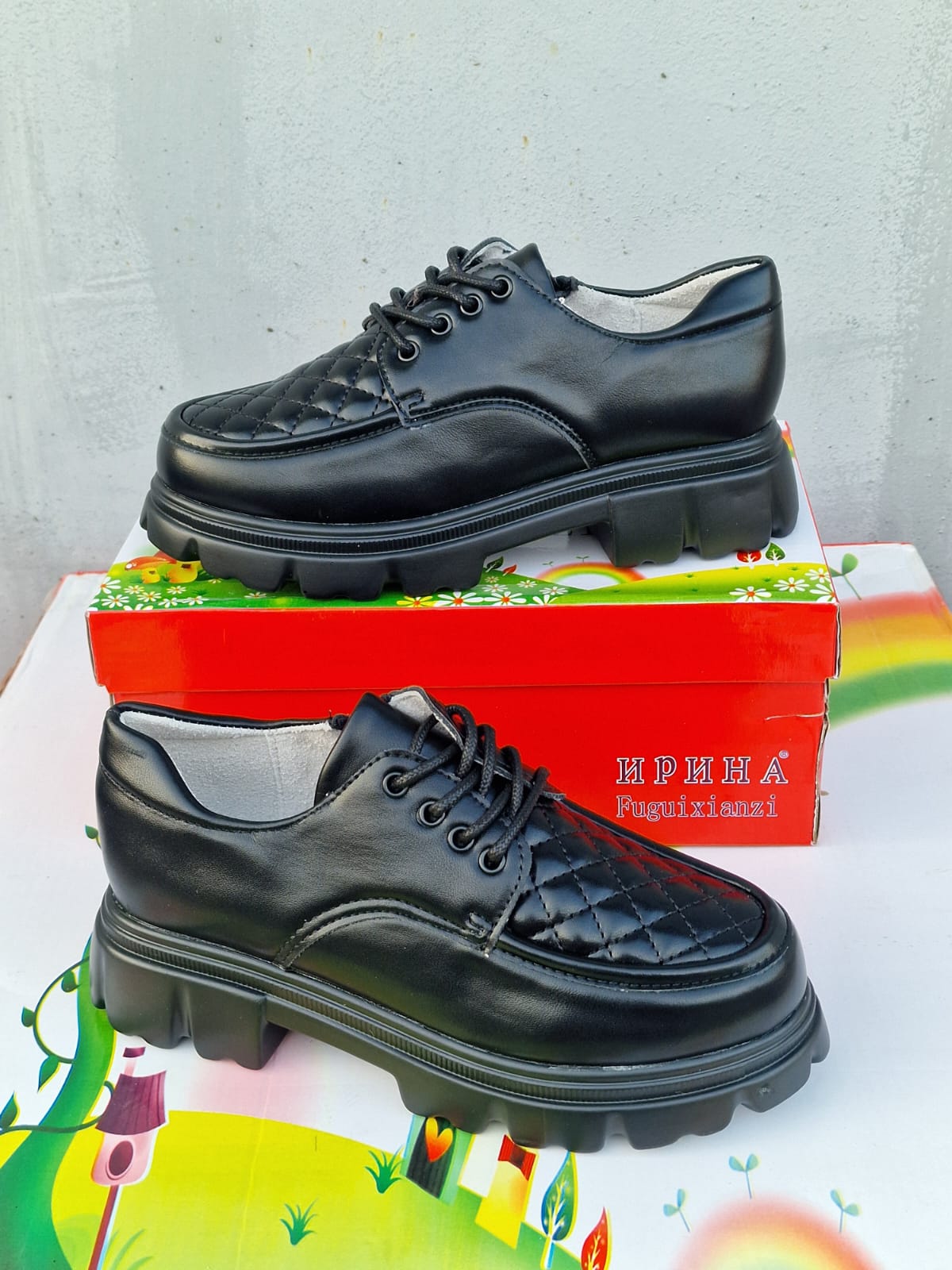 Детские туфли  FASHION SO-263-118 (8 пар в коробе, 33-38 размер)