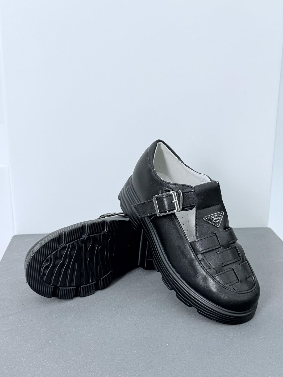 Детские туфли  FASHION SO-266-42 (10 пар в коробе, 30-37 размер)