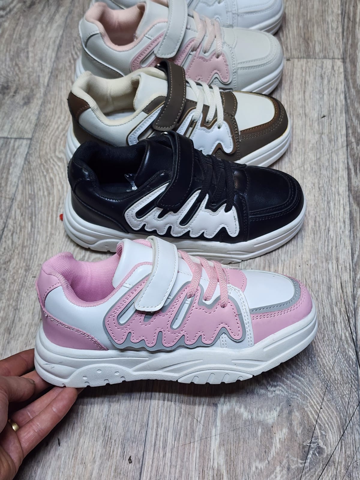 Детские кроссовки  FASHION SO-251-109 (8 пар в коробе, 32-37 размер)