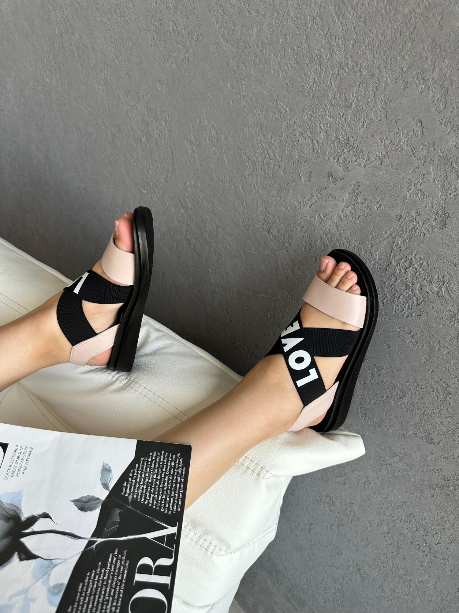 Женские босоножки  FASHION SO-253-89 (8 пар в коробе, 36-41 размер)