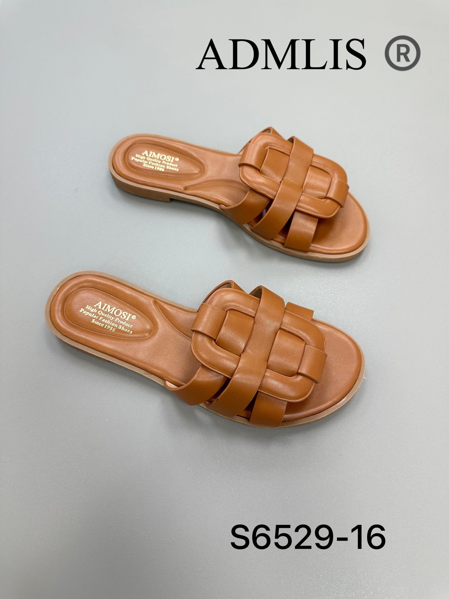 Женские шлепанцы  FASHION SO-259-47 (8 пар в коробе, 36-40 размер)