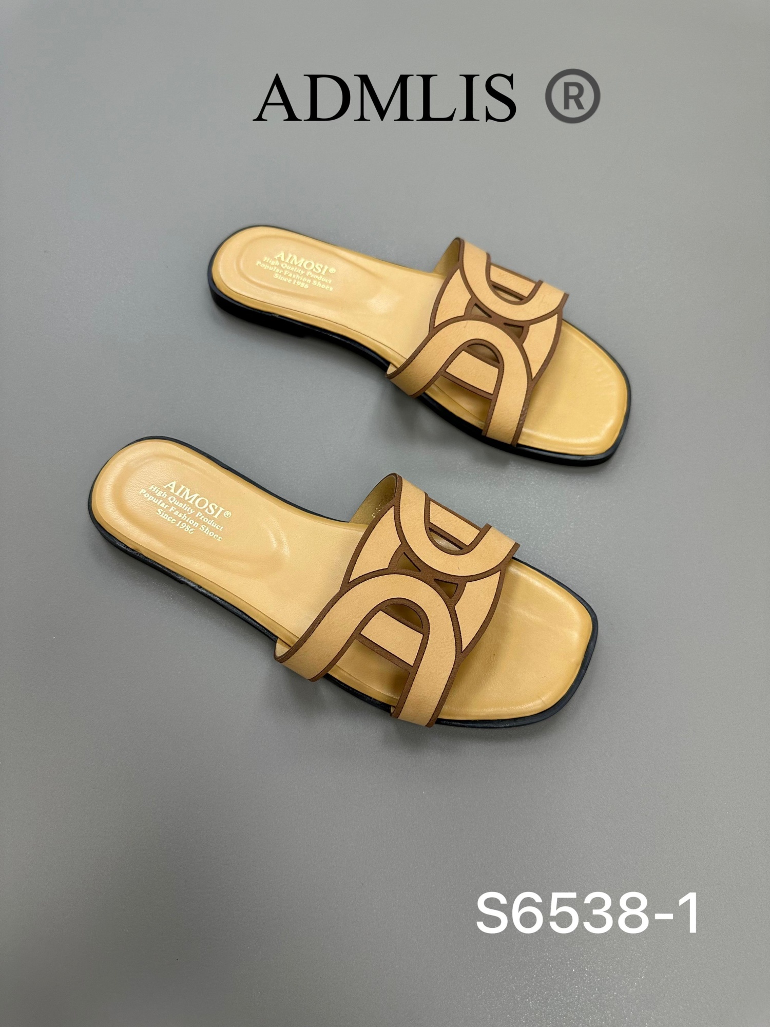 Женские шлепанцы  FASHION SO-259-44 (8 пар в коробе, 36-40 размер)