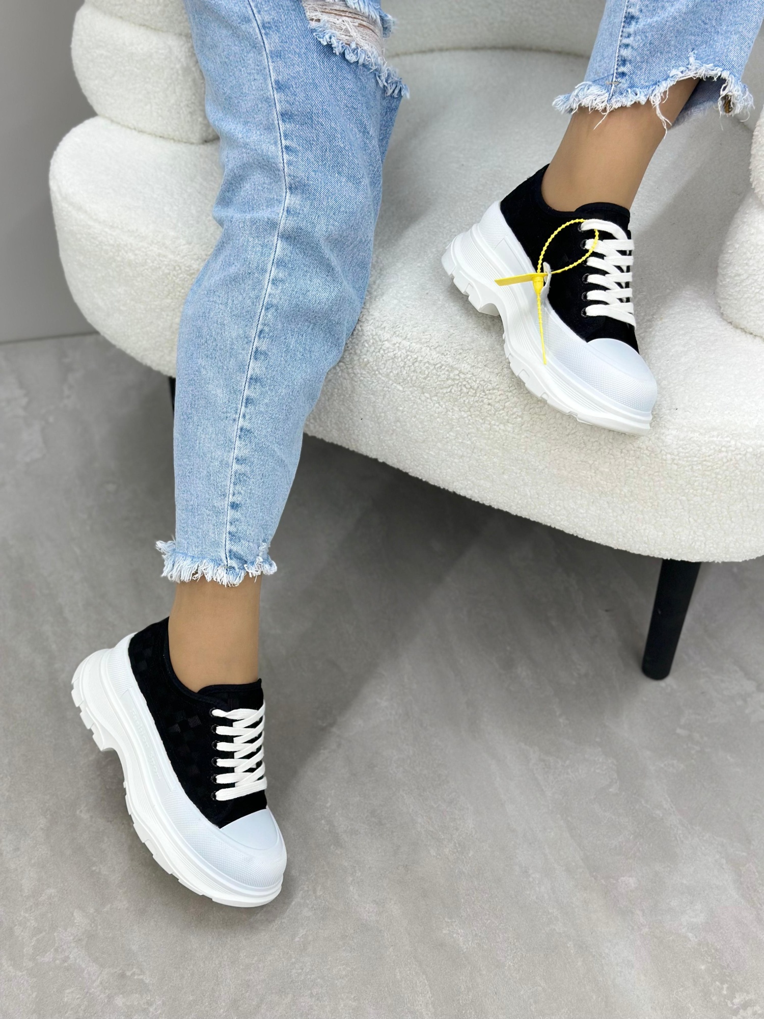 Женские весенние кроссовки AIR SO-216-116 (8 пар в коробе, размер 36-41)