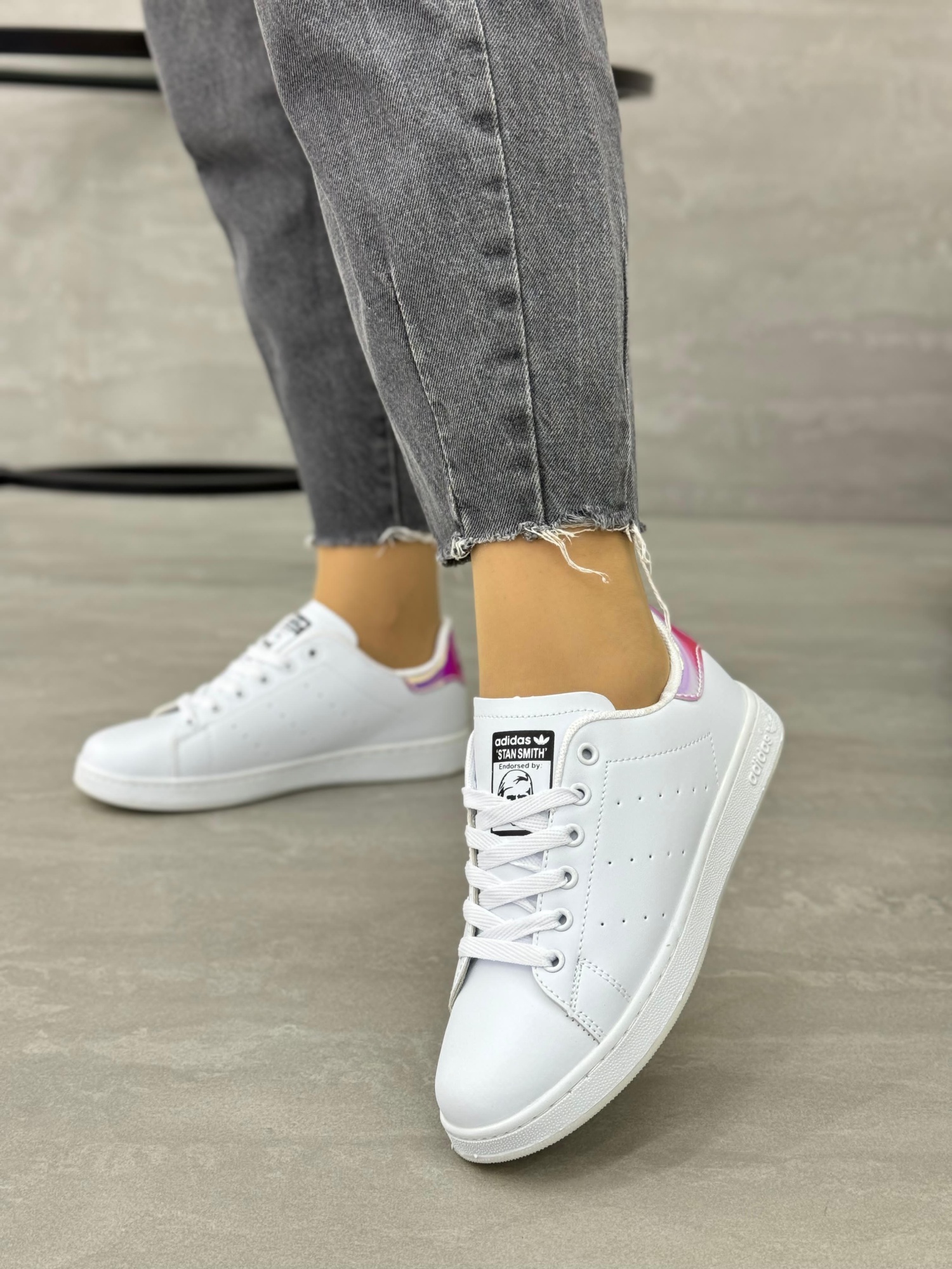 Женские весенние кеды FASHION SO-240-112 (8 пар в коробе, размер 36-41)