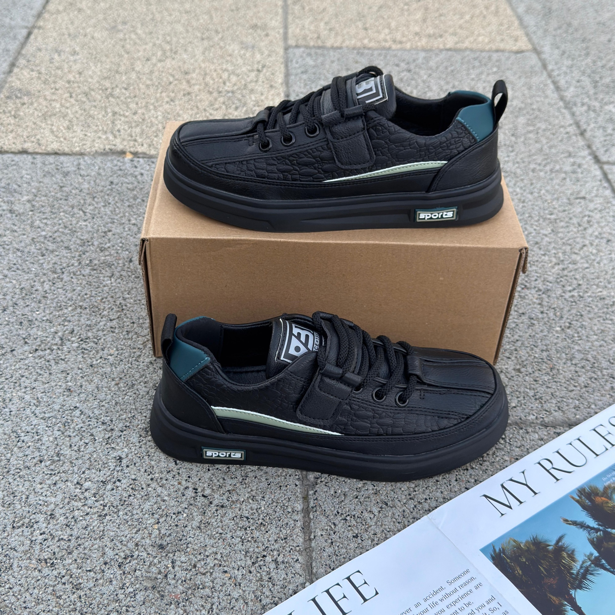 Детские кроссовки  FASHION SO-265-93 (8 пар в коробе, 32-37 размер)