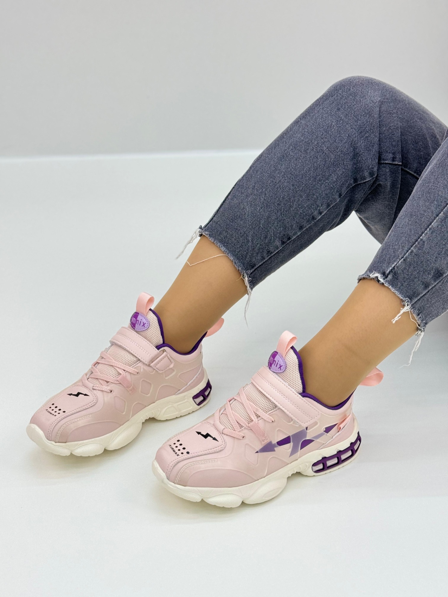 Женские весенние кроссовки FASHION SO-244-63 (8 пар в коробе, размер 36-41)