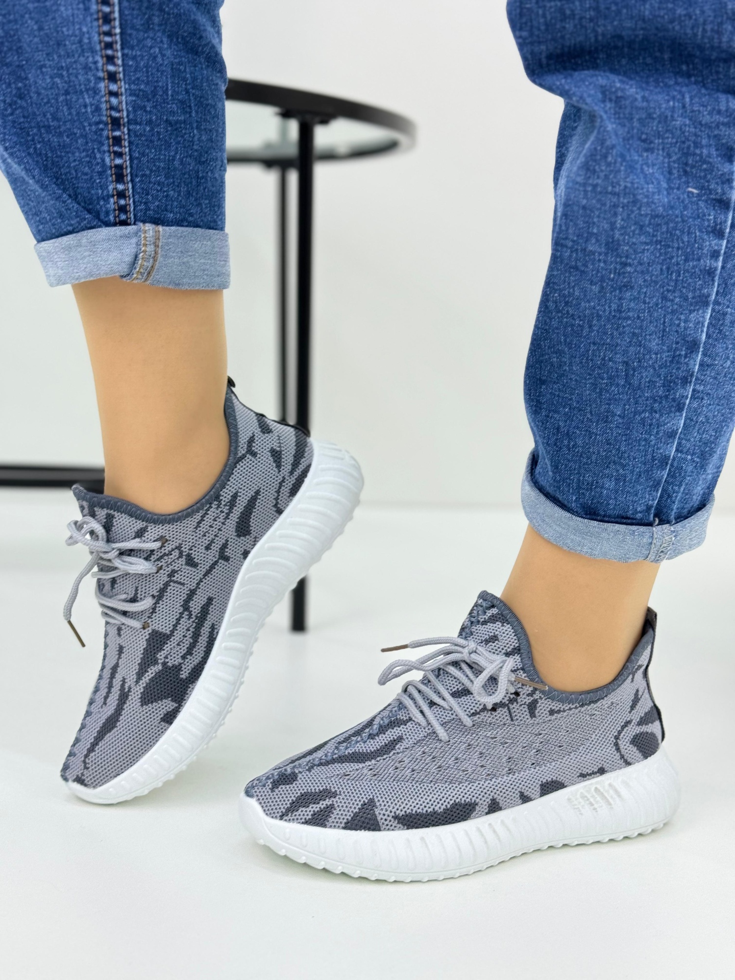 Женские весенние кроссовки FASHION SO-245-48 (8 пар в коробе, размер 36-41)