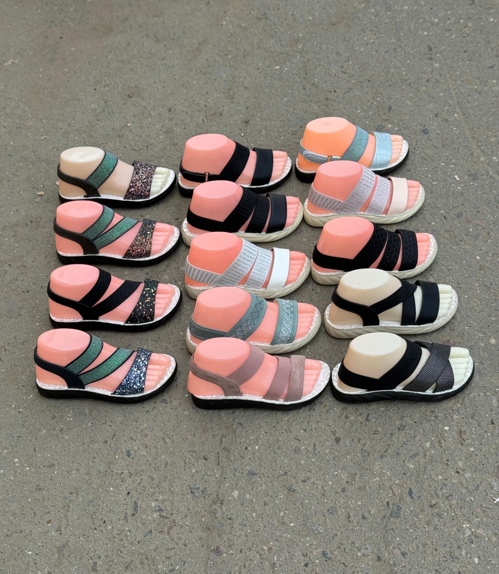 Детские босоножки  FASHION SO-254-45 (8 пар в коробе, 26-31 размер)